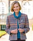 Thorney Wool Blend Ladies Tweed Jacket